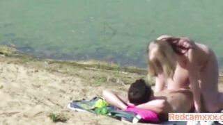 My Stepdaughter Caught With Her Bf On The Beach