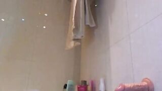 Big-Titted Blonde Fucks Her Toy On Webcam