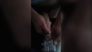 Twink Masturbates and Shoots Huge Load on Glass - Latin Amateur