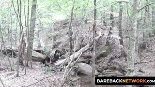 Cash Lockhart and Kyle Steele took a detour while hiking for some cock-sucking and as