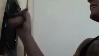 Glory Hole Fun with a Big Cock Amateur