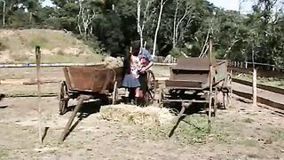 Morena gostosa do rabão fudendo com o dotado