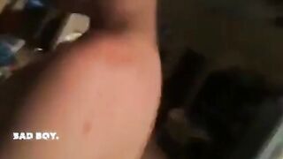 Twink Barebacked by Daddy in Amateur Old-Young Roleplay