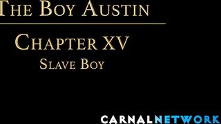 The slave boy Austin Young never hesitated to devour his master Alex Killian's big sh