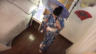Japonesa gostosa do rabão fudendo com o dotado