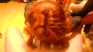 Kinky Crossdresser Bareback Session with Vanessa and Lady Eva