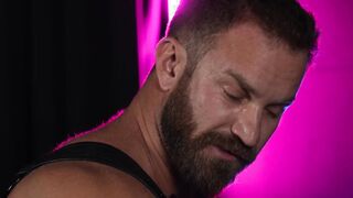 The eager ass of hunky Bruce Jones got destroyed after pounding a huge fist of muscul