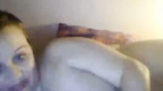 BBW Girl Pussy Play on Webcam