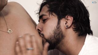 Indian sexy slim student learns from her teacher "How to Do Sex"