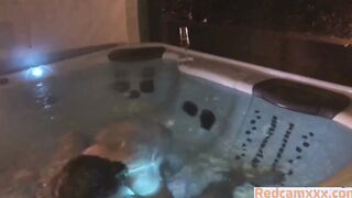 Hot Babe Gets Fucked In The Hot Tub Getting Some Hot Stick Cum On Her