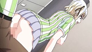Splendid college babe intense sex