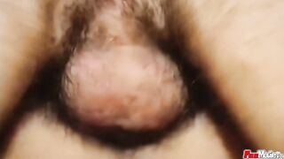 Nasty mom gets nailed on the table