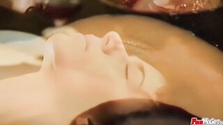 Nasty mom gets nailed on the table