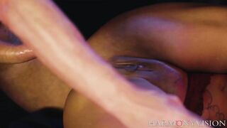 African skank gets double white pounded