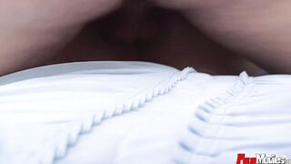 Stockinged old whore gets fucked