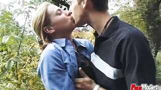 Erotic bitch gets nailed