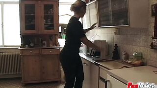Erotic bitch gets nailed