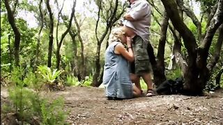 A Mature Couple's Outdoor Adventure