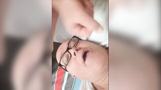 Amateur Daddy Bear Blowjob in Hotel