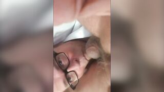Amateur Daddy Bear Blowjob in Hotel