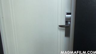 Slutty MILF seduces an mature man