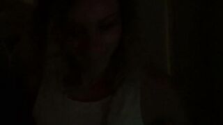 Trashy beauty gets anally cumshot