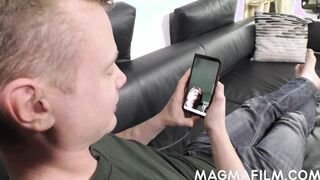 Short haired bitch gets banged!
