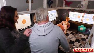 Crazy hoe loves fucking old guys