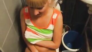 Blonde Russian Teen's Homemade Sex Tape