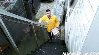 Delivering anal to the boss