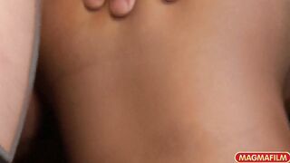 Tasty babes gets pounded inside 3 way