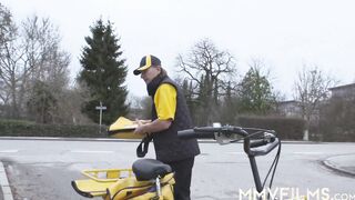 Sensational blondie ride a huge penis