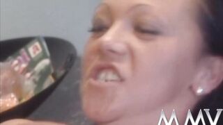 Party Hottie gets muff licked and screwed