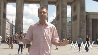 Tourist picked up and ends up getting fist pounded
