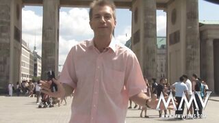 Tourist picked up and ends up getting fist pounded