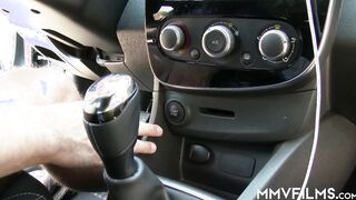 Housewife fucks the bearded mechanic