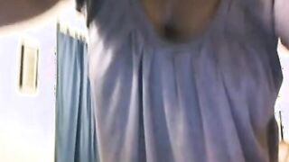 Black MILF Teasing on Webcam