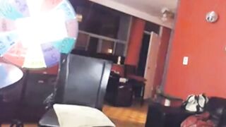 Big-Booty Amateur BBW with Huge Tits on Webcam