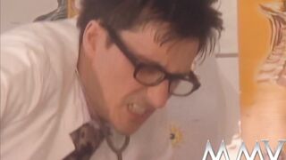 Tempting whore fucking a lucky doctor