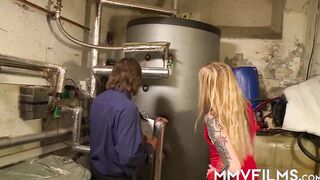 Anal jizzed for Kitty Blair
