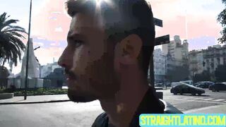 Hairy bearded guy Guerro agrees to taste my salty boner for cash
