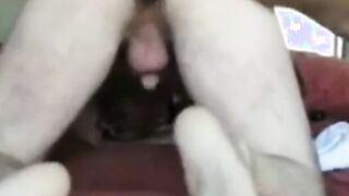 Black Daddy Barebacks White Twink Son