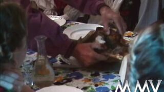 Old bitch sucking off dick