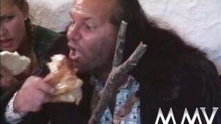 Old bitch sucking off dick