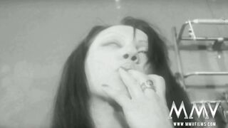 Trashy Goddess gets boned into groupsex