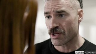 Widower seduces his stepsons girlfriend