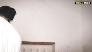 Indian horny Bhabhi was caught by her devar while she was masturbating