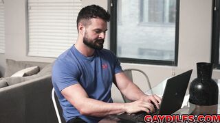 Uncle Reece Scott anal fucking his nephew Kyle Steele