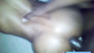 Black Bareback Floor Fuck