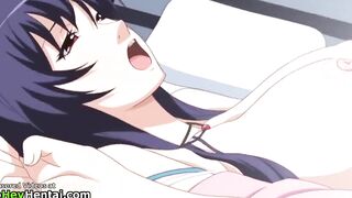 Amazing busty teen gets hot creampie